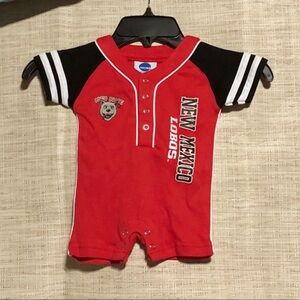 NCAA New Mexico Lobos Onesie Infant Boy 0-3 Month